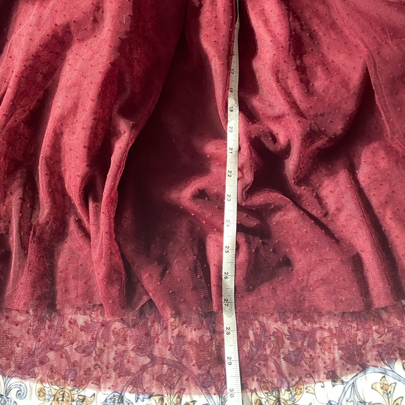 Ivy City Co The Party Dress in Wine M - Picture 3 of 9